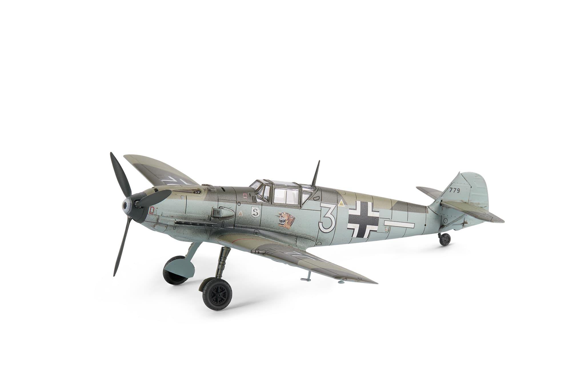 Revell 73781 Starter Kit Messerschmitt Bf109E-3 