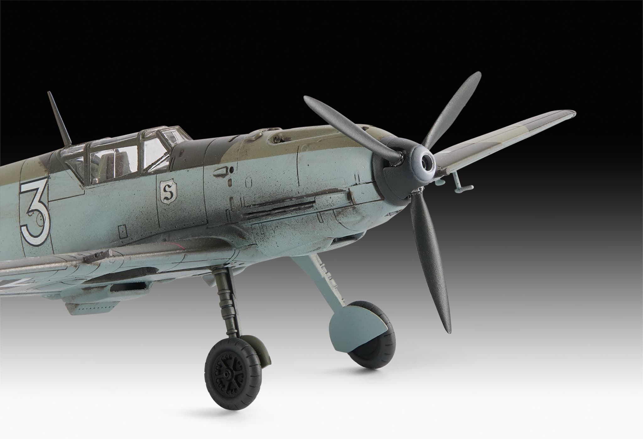 Revell 73781 Starter Kit Messerschmitt Bf109E-3 
