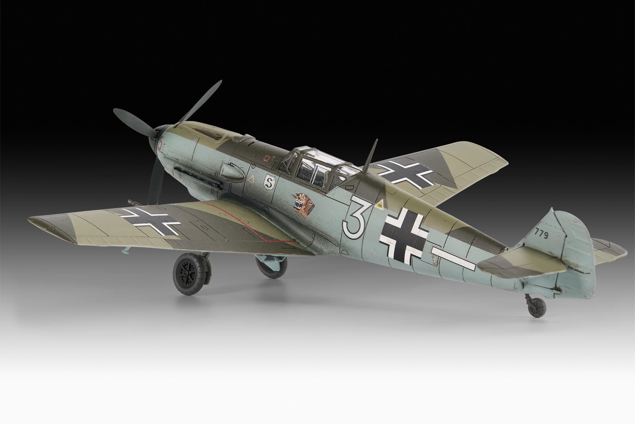 Revell 73781 Starter Kit Messerschmitt Bf109E-3 