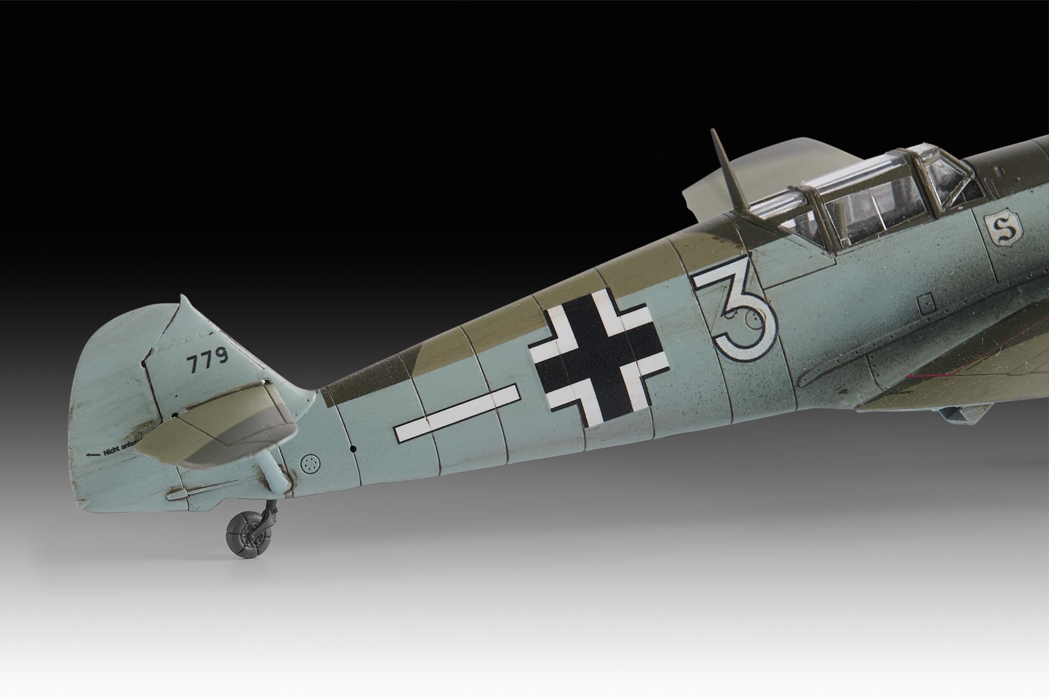 Revell 73781 Starter Kit Messerschmitt Bf109E-3 