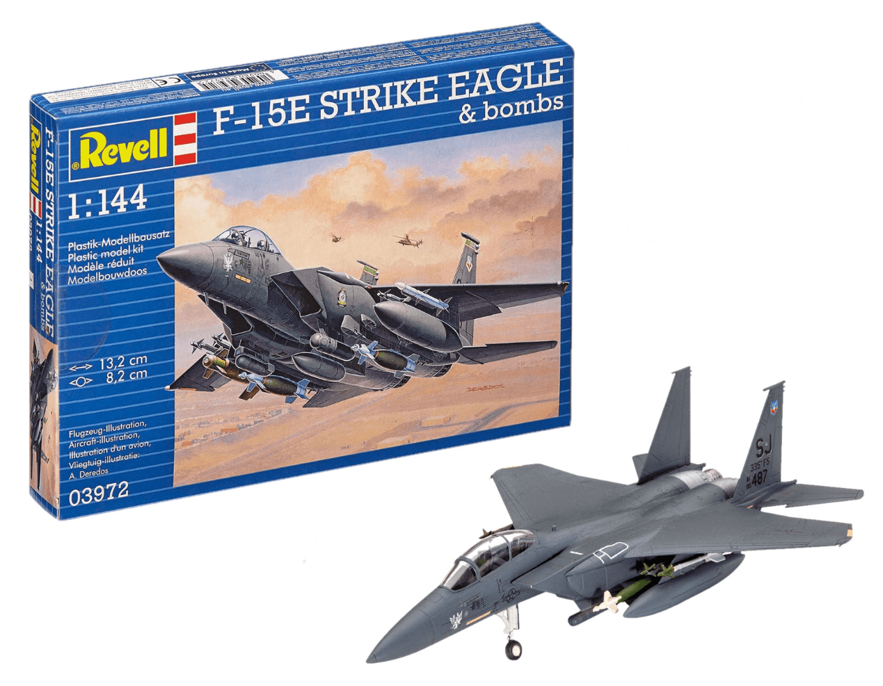 Revell  73972 Starter Kit F-15E Strike Eagle - bombs