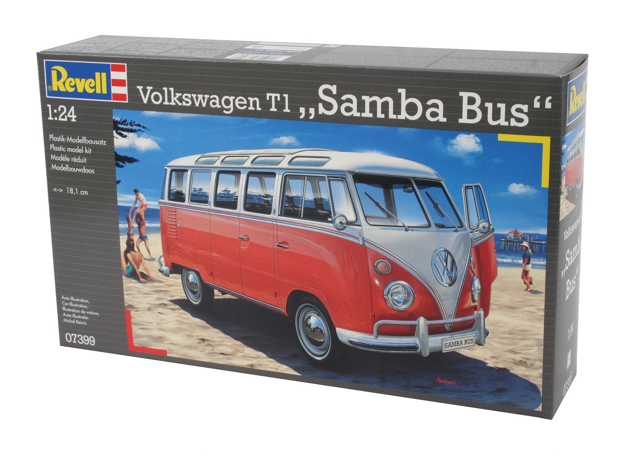 Produktbild Revell 07399 - VW T1 Samba Bus 12 von 18