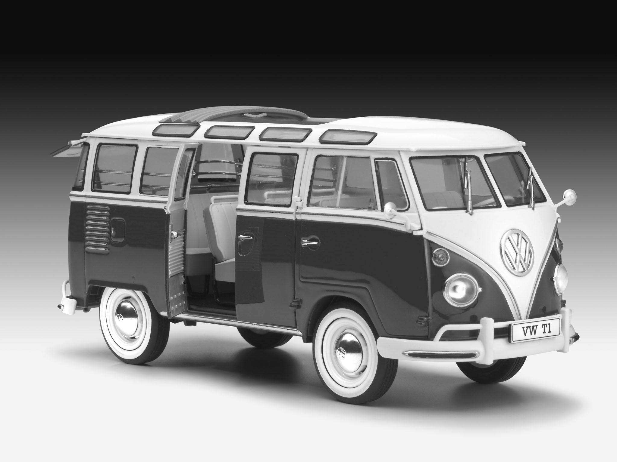 Produktbild Revell 07399 - VW T1 Samba Bus 18 von 18