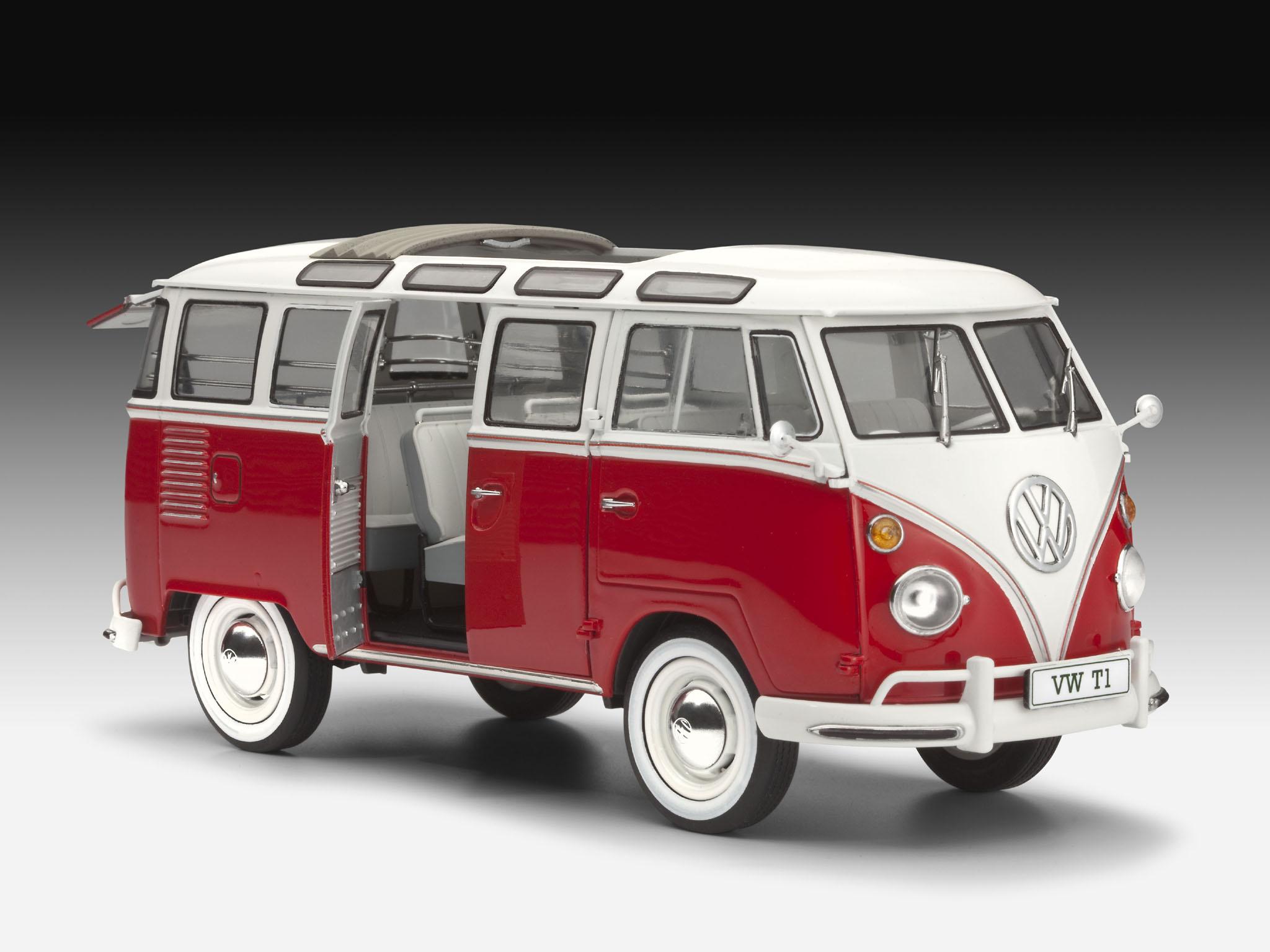 Produktbild Revell 07399 - VW T1 Samba Bus 3 von 18