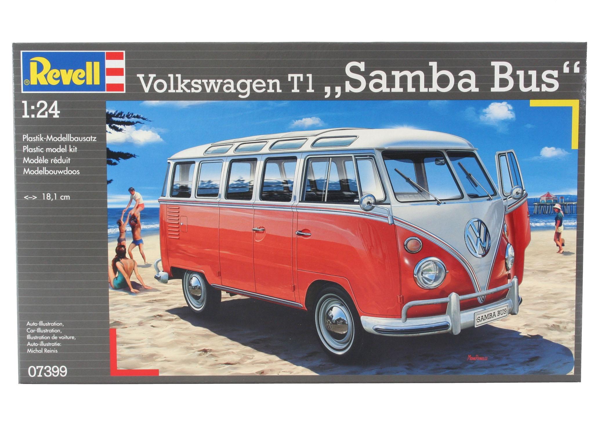 Produktbild Revell 07399 - VW T1 Samba Bus 7 von 18