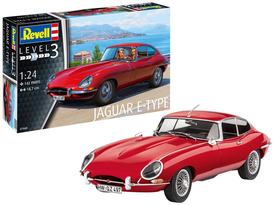 Revell 07668 - Jaguar E-Type Coupé, 1:24