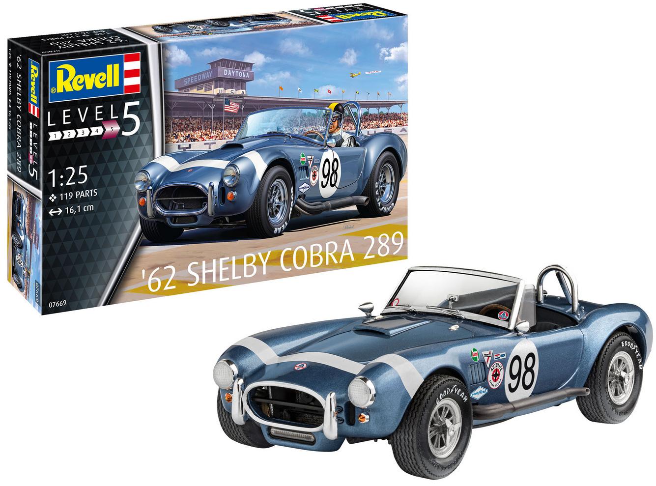Revell 07669 -'62 Shelby Cobra 289