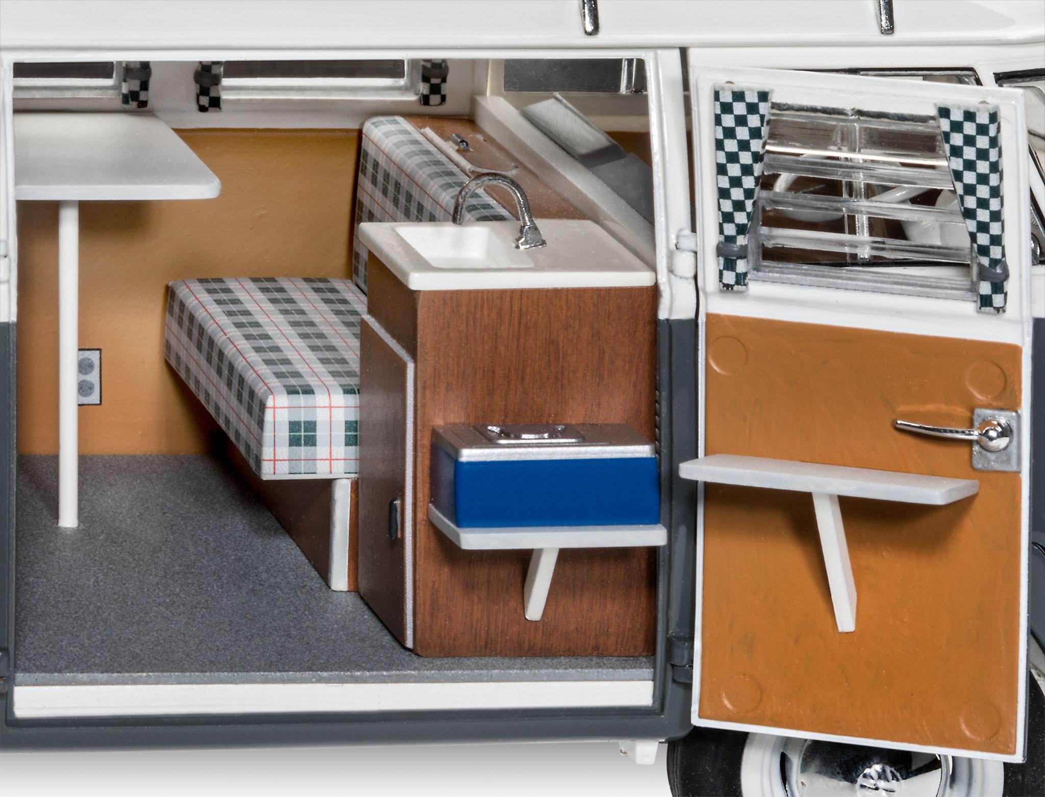Produktbild Revell - VW T1 Camper, 1:24 9 von 12