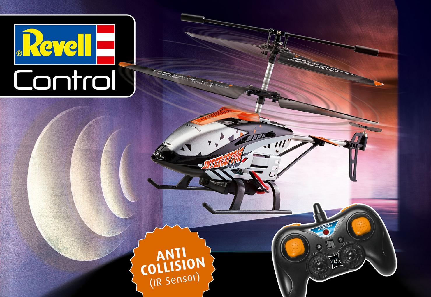Produktbild Revell 23817 - Anti-Crash Heli Interceptor 2 von 6