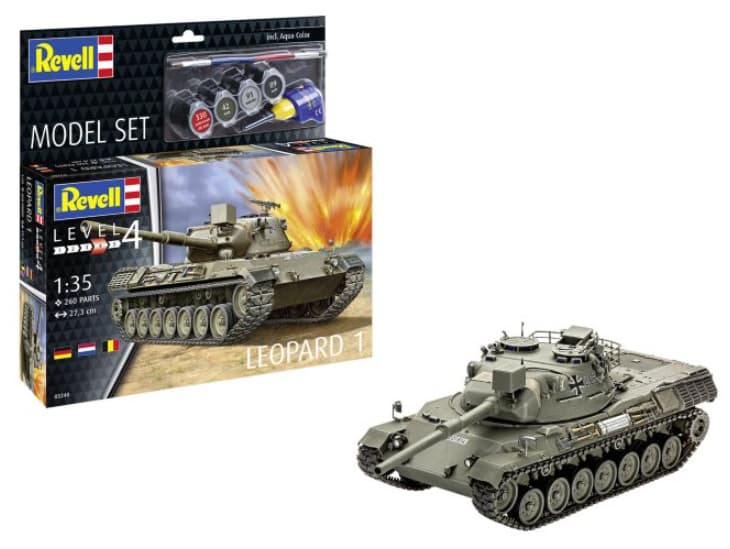 Revell  63240 Model Set 1:35 Leopard 1
