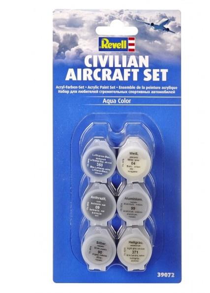 Revell 39072  - Farben-Set Zivilflugzeuge