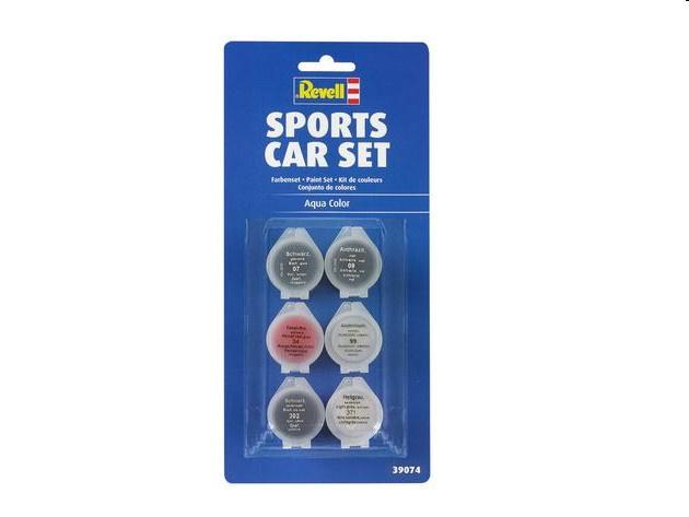 Revell 39074 - Farben-Set Sportwagen