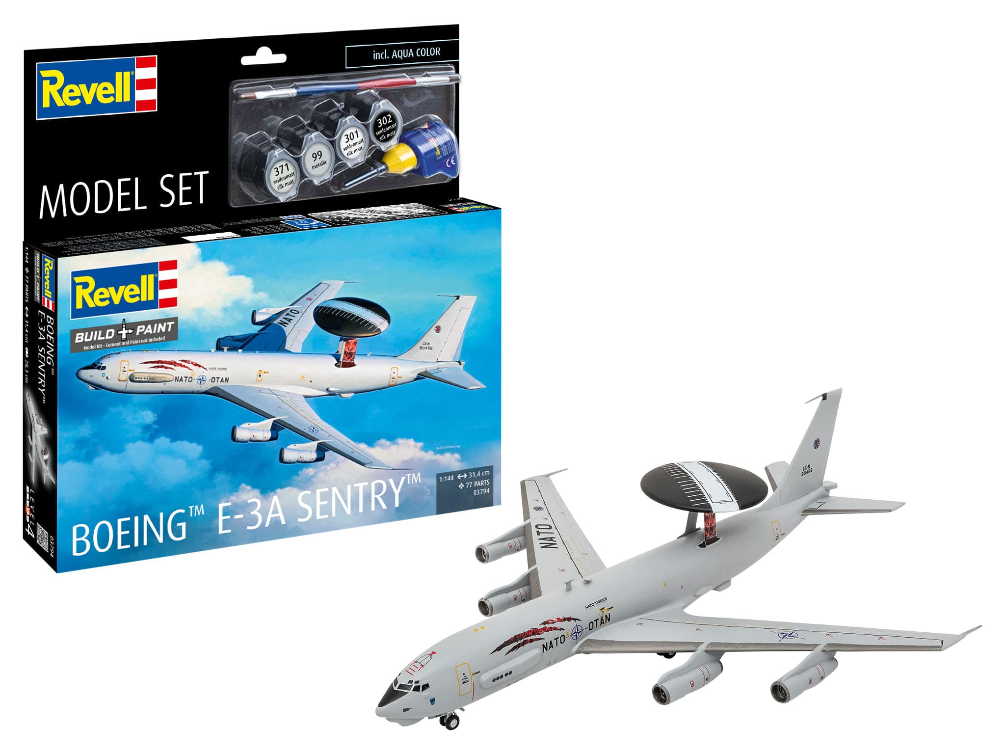 Revell Model Set 63794 Boeing E-3A