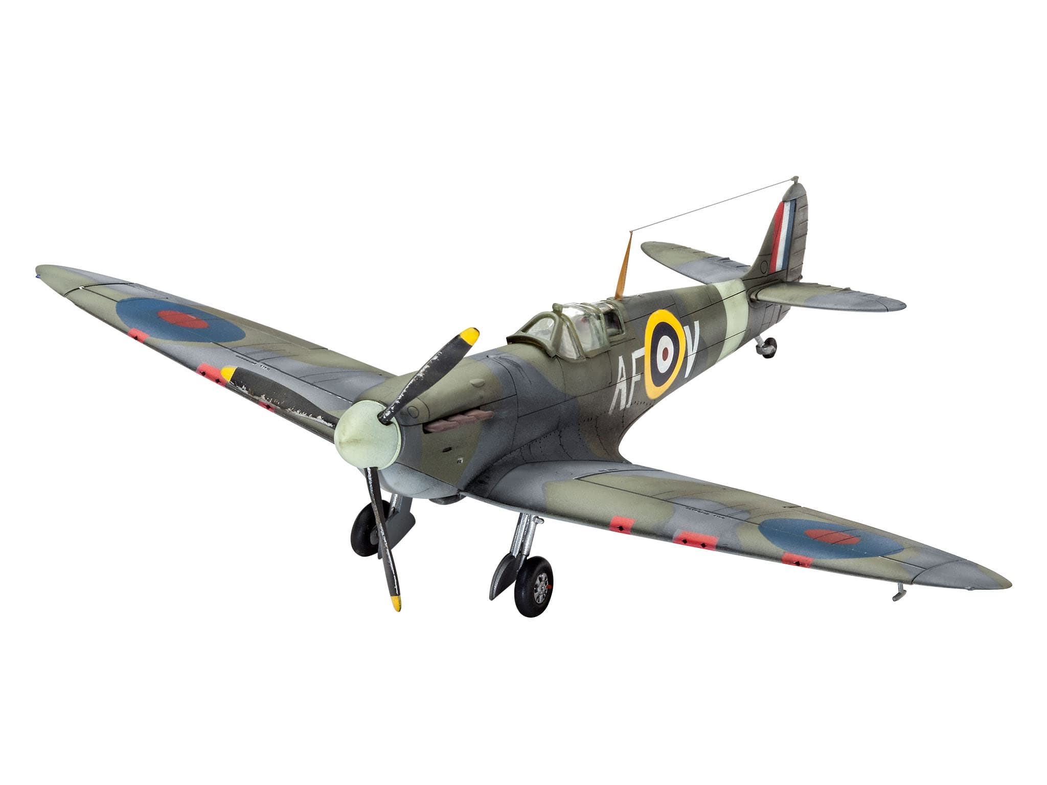 Revell 73953 Starter Kit Spitfire Mk.IIa, Revell Modellbausatz mit Basiszubehör