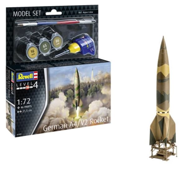 Revell  63309 Model Set 1:72 German A4/V2 Rocket - A4 (V2)
