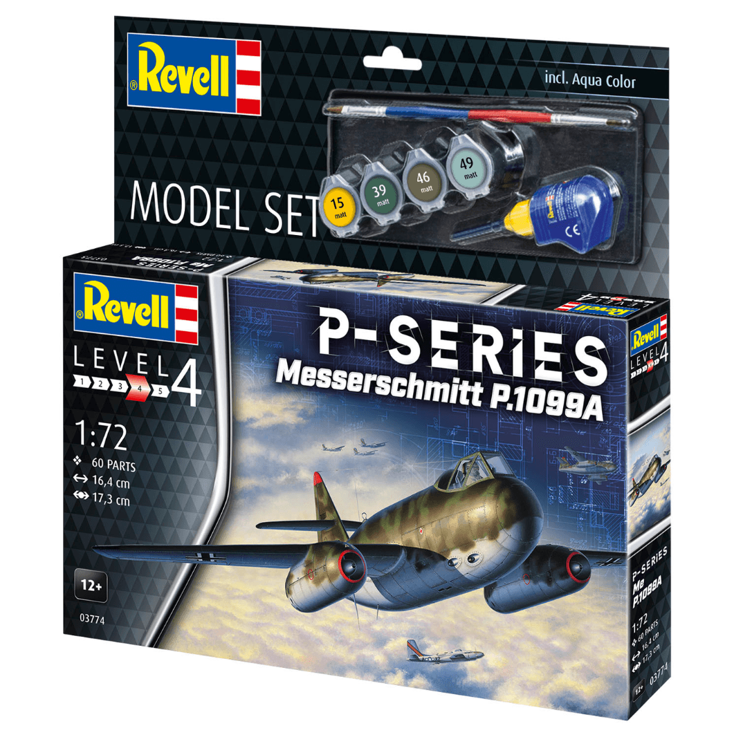 Produktbild Revell 63774 Model Set Messerschmitt P.1099A - P-Series 4 von 4