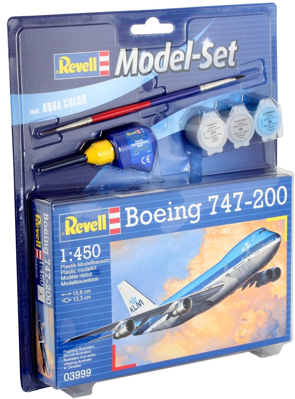 Produktbild Revell 63999 - Model Set Boeing 747-200 2 von 3