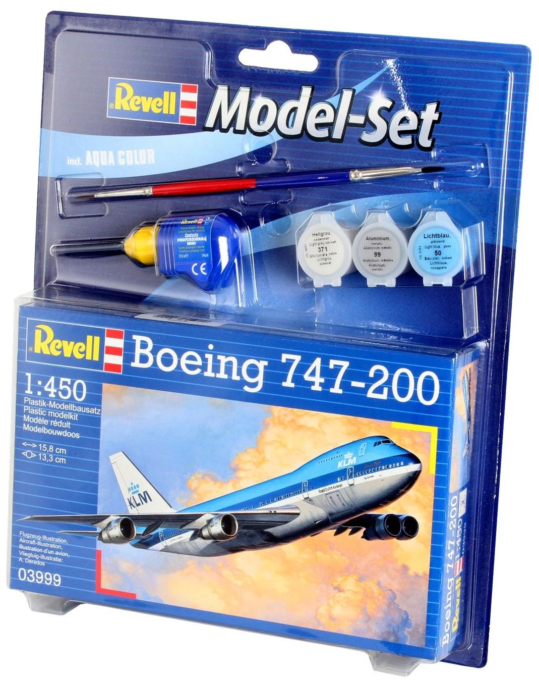 Produktbild Revell 63999 - Model Set Boeing 747-200 3 von 3