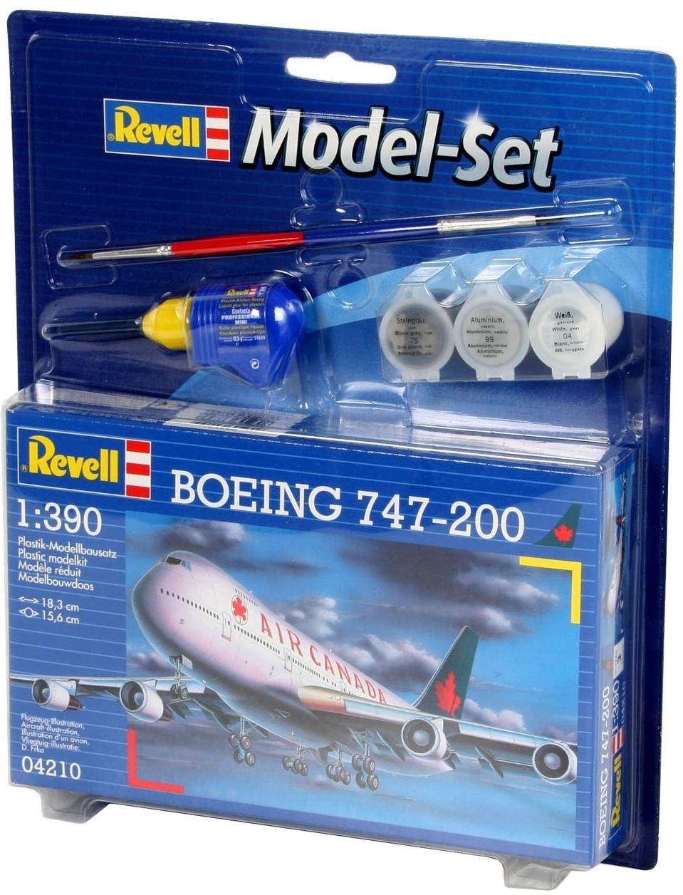 Produktbild Revell 64210 - Model Set Boeing 747 9 von 9
