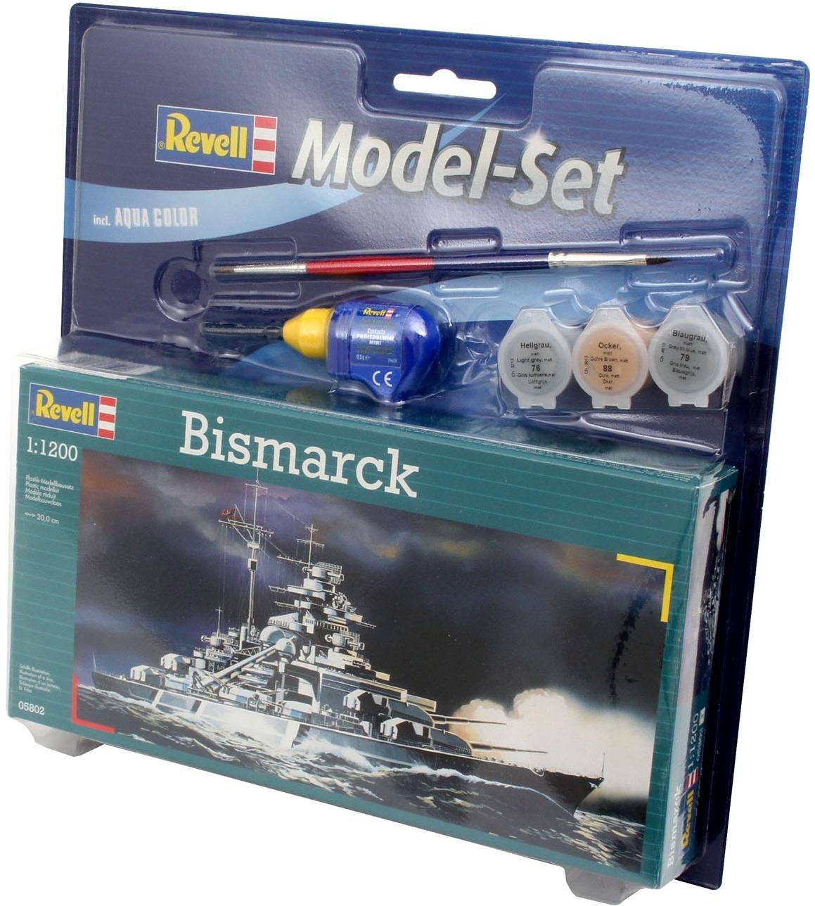 Produktbild Revell 65802 - Model Set Bismarck 4 von 5