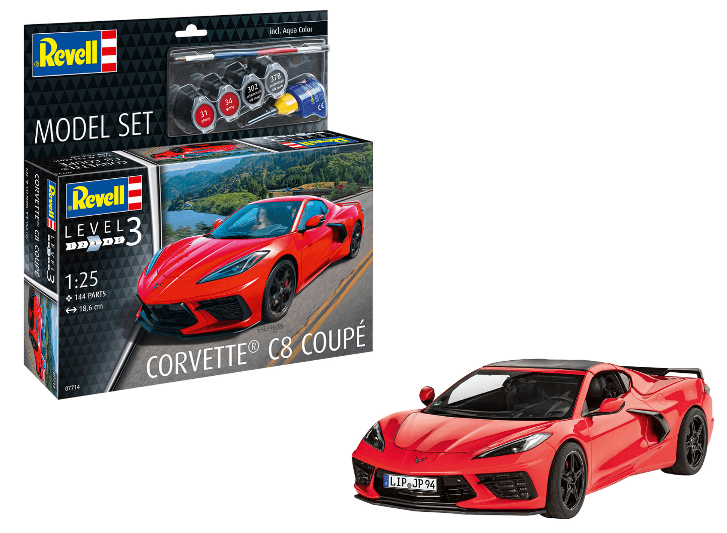 Revell 67714 Model Set Corvette® C8 Coupé