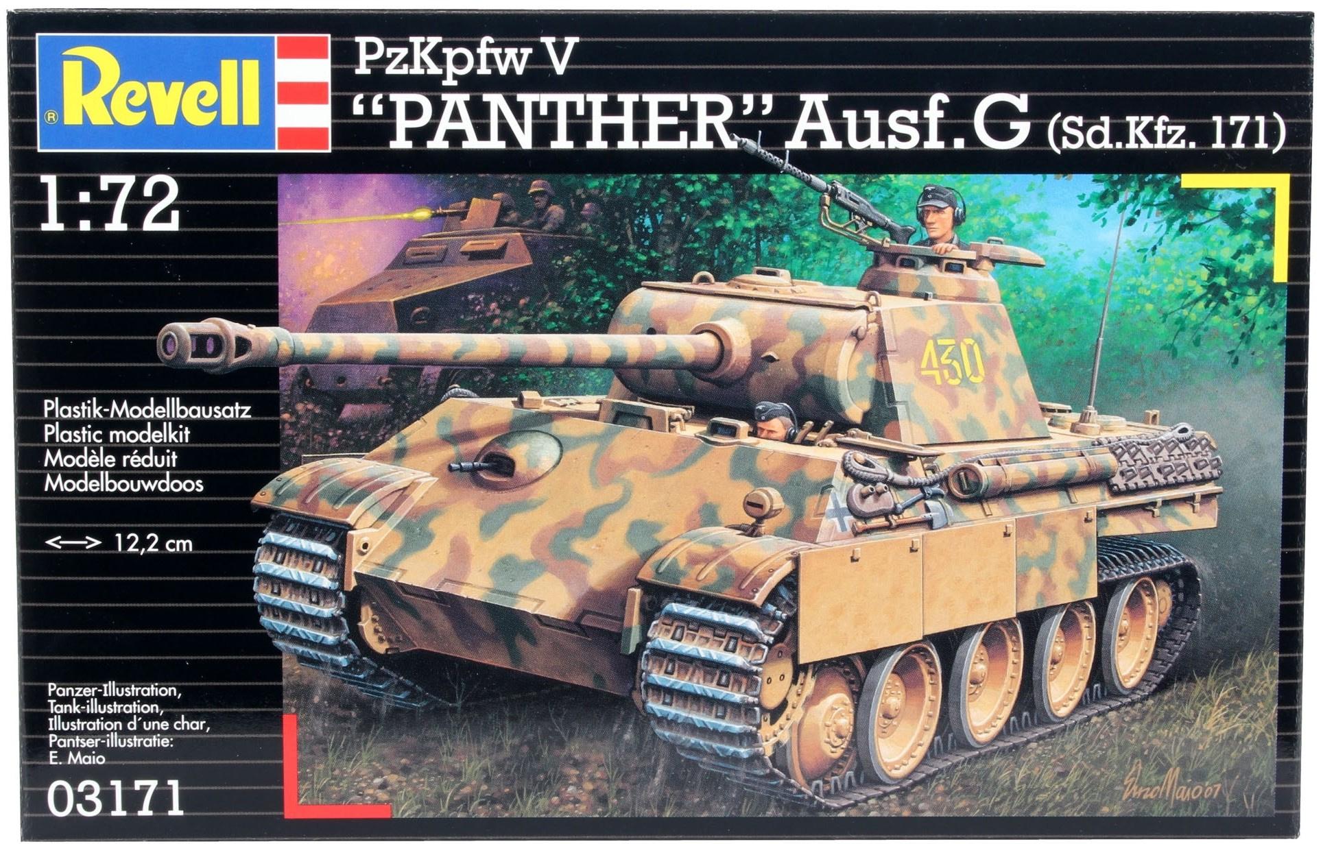 Produktbild Revell 03171 - PzKpfw V Panther Ausf.G 6 von 7