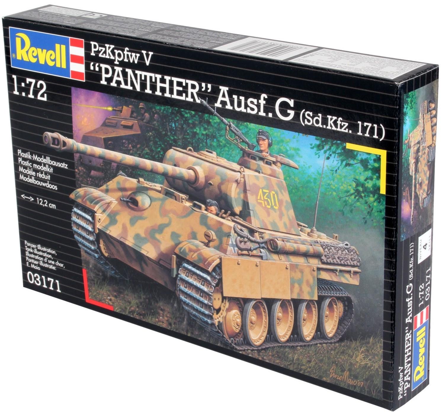 Produktbild Revell 03171 - PzKpfw V Panther Ausf.G 7 von 7