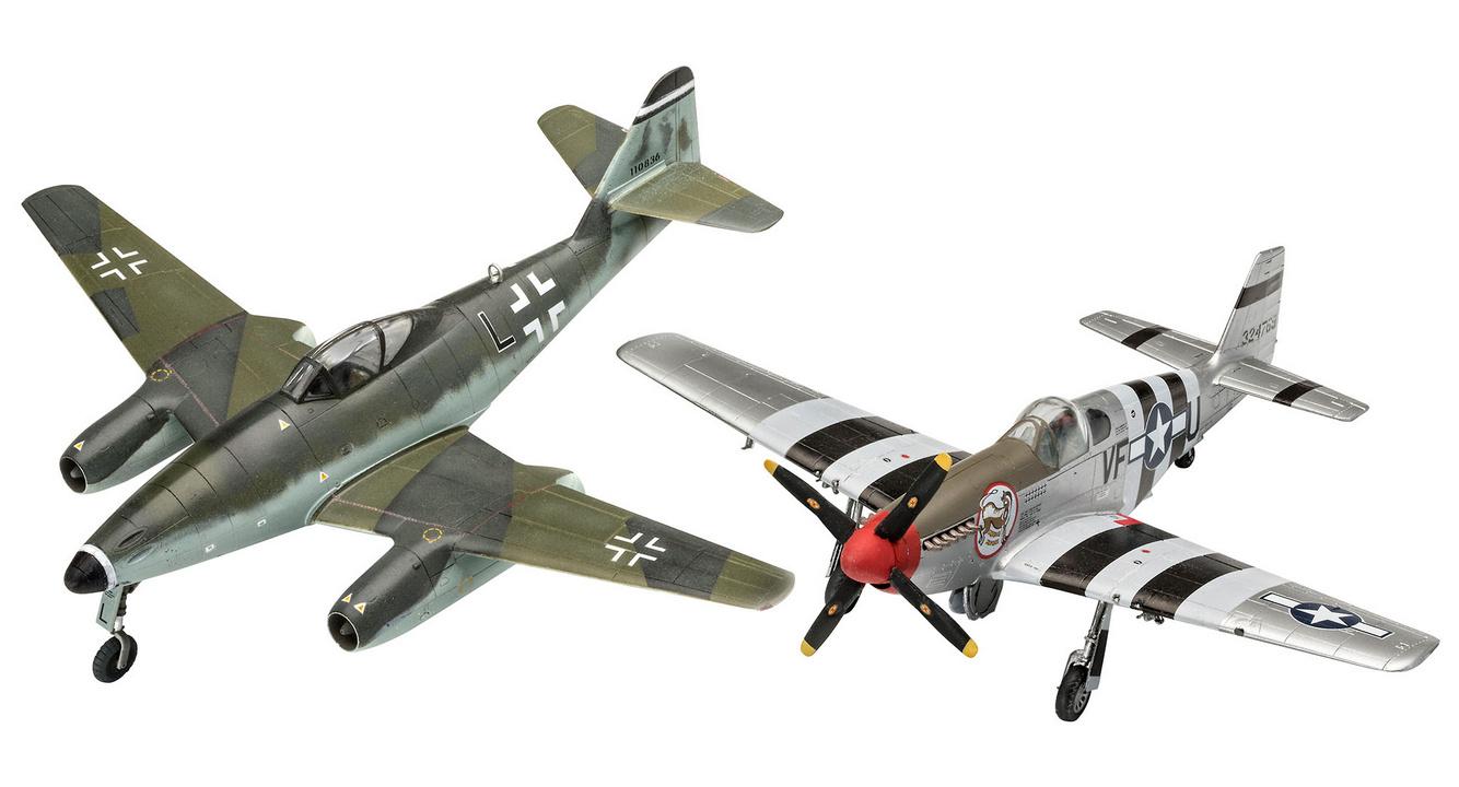 Revell 03711 - Combat Set Messerschmitt Me262&P-51B Mustang