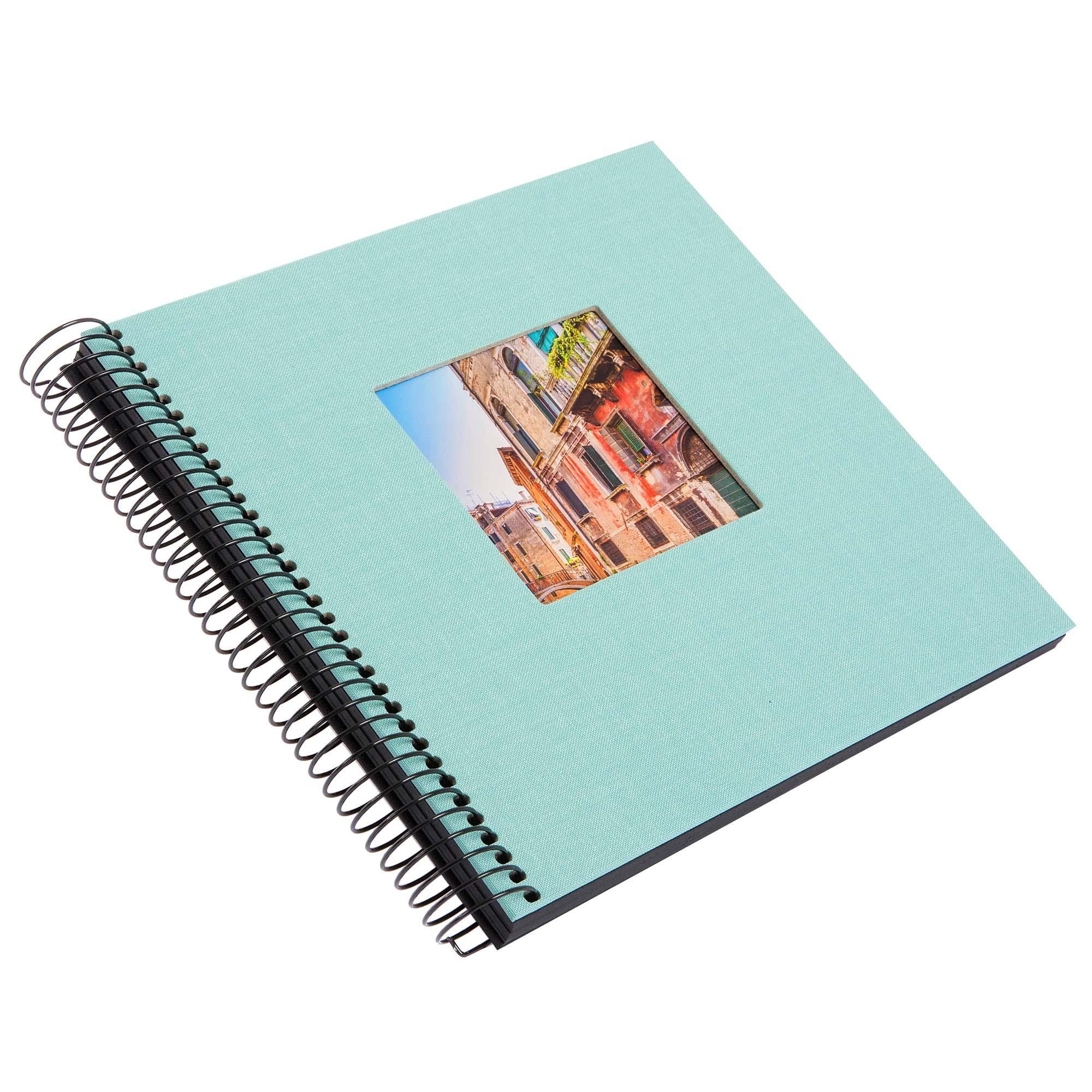 Produktbild goldbuch Spiralalbum Bella Vista orange mit schwarzen Seiten 20x20 cm 5 von 8