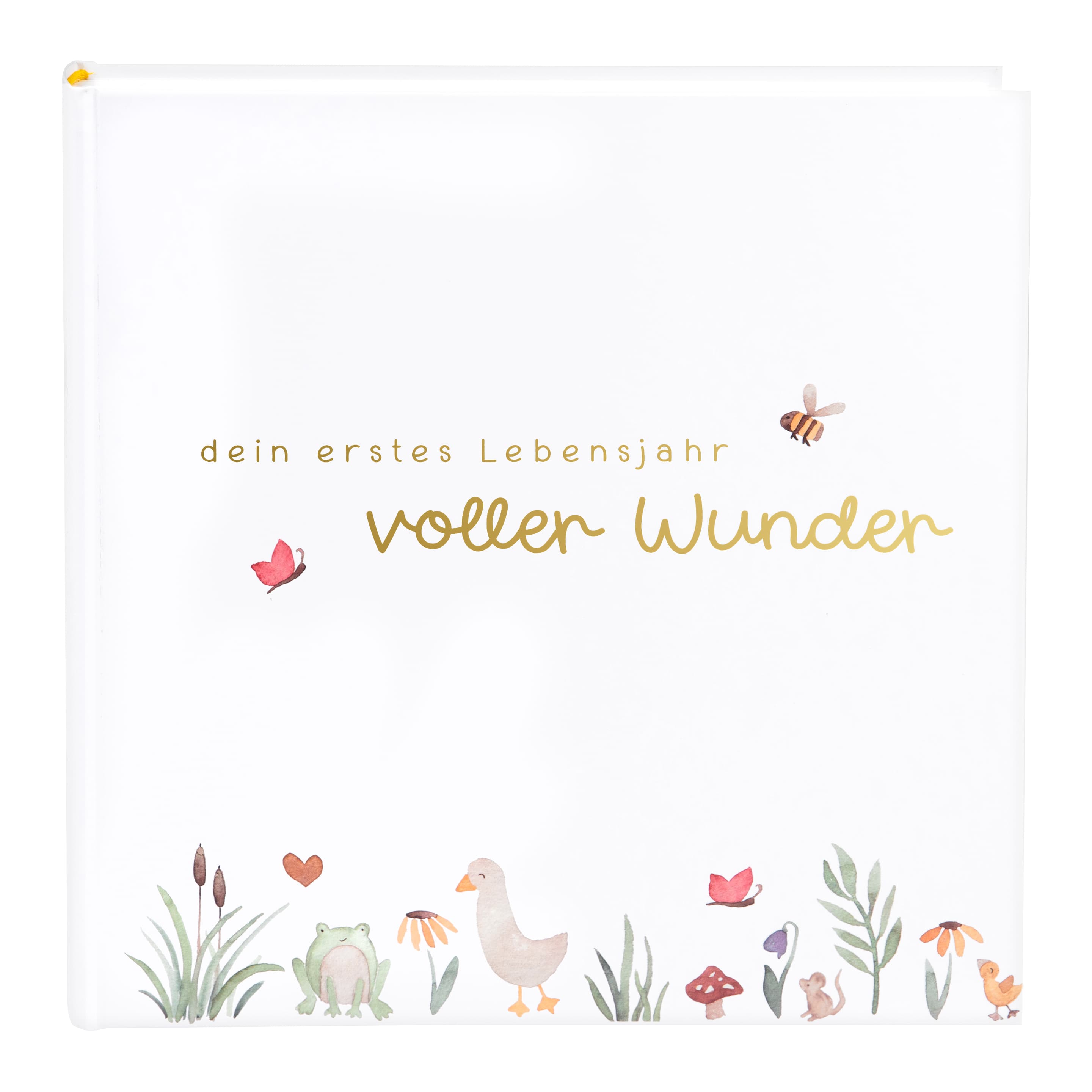 goldbuch  Babyalbum voller Wunder - Wiese weiß