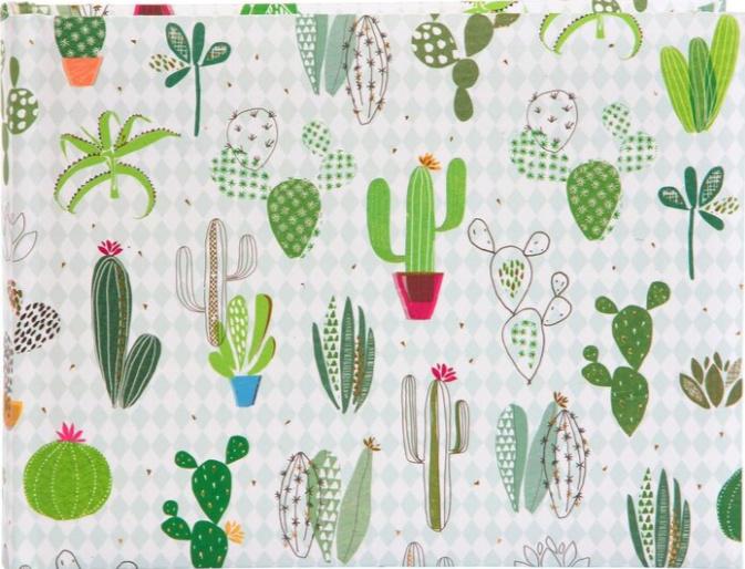 goldbuch Fotoalbum Cactus Collection 22 x 16cm 36 Seiten weiss
