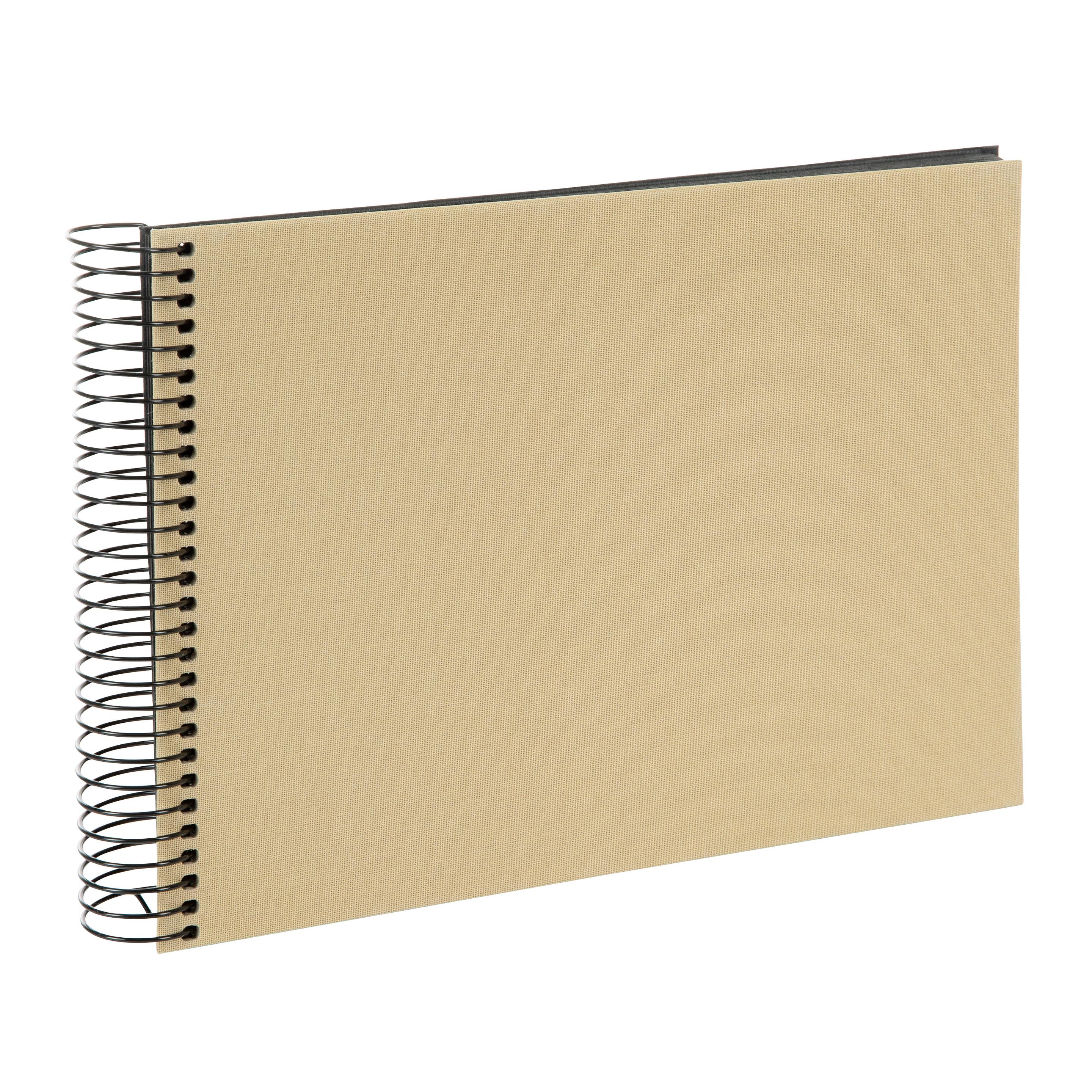 Produktbild goldbuch Spiralalbum Bella Vista Beige 24x17cm 40 schwarze Seiten - erweiterbar 3 von 4