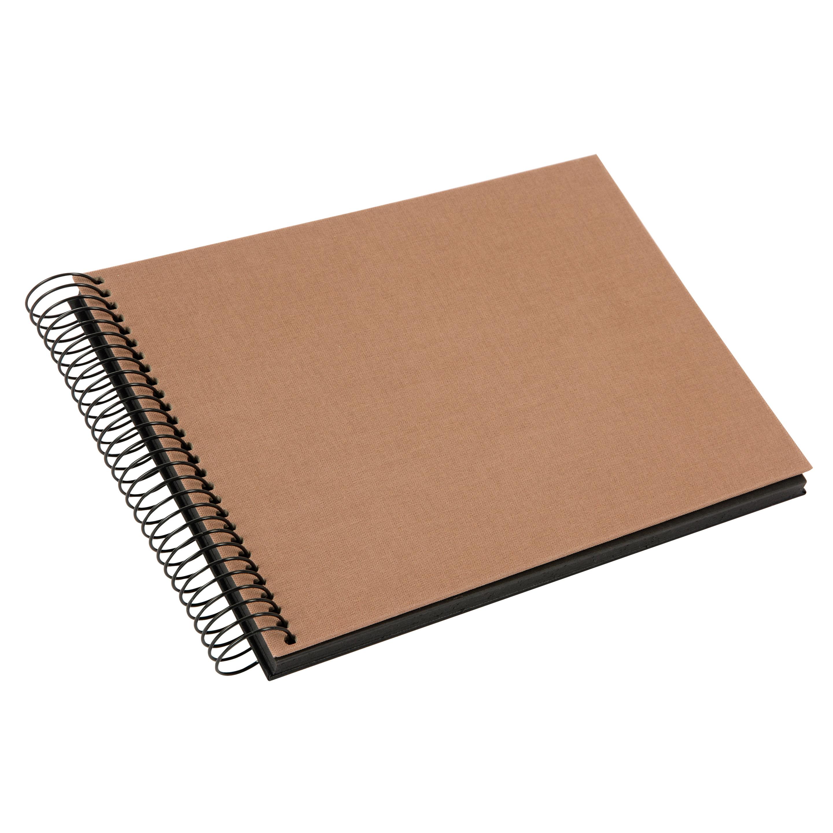 Produktbild goldbuch Spiralalbum Bella Vista Haselnuss 24x17cm 40 schwarze Seiten 3 von 5