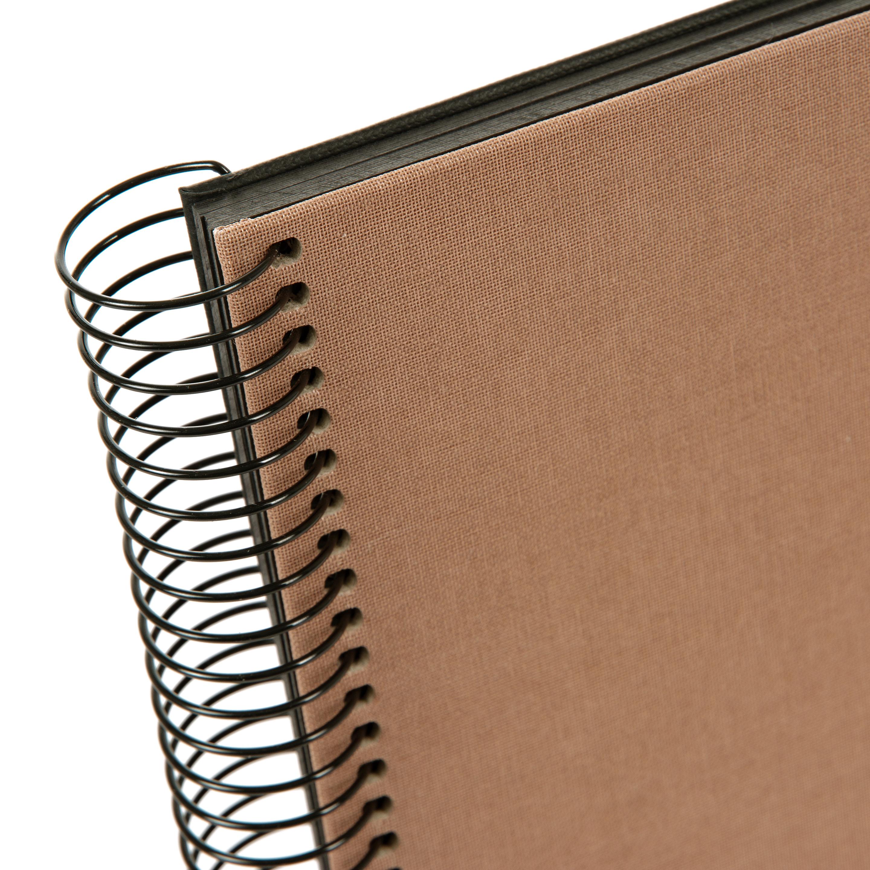 Produktbild goldbuch Spiralalbum Bella Vista Haselnuss 24x17cm 40 schwarze Seiten 5 von 5
