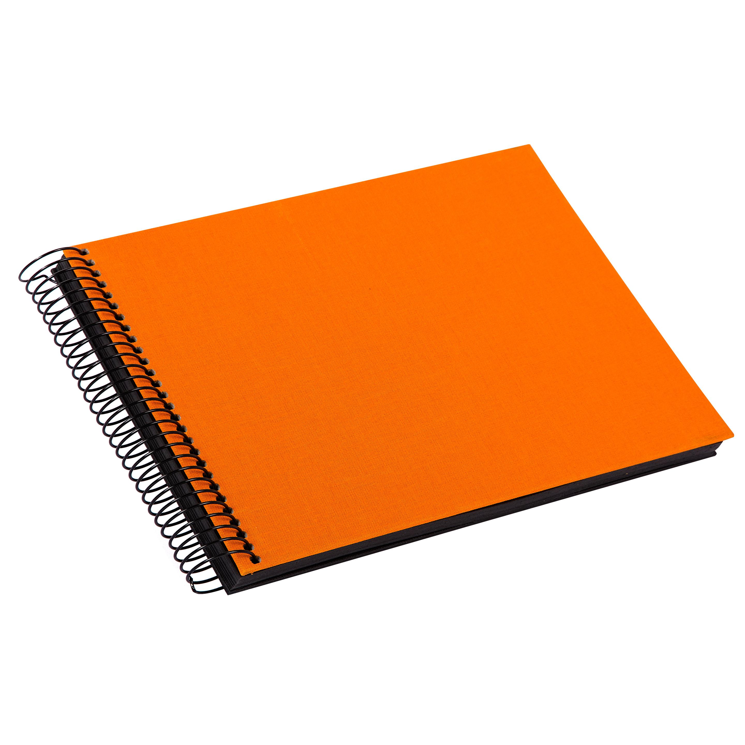 Produktbild goldbuch Spiralalbum Bella Vista orange mit schwarzen Seiten 17x23 cm 2 von 5