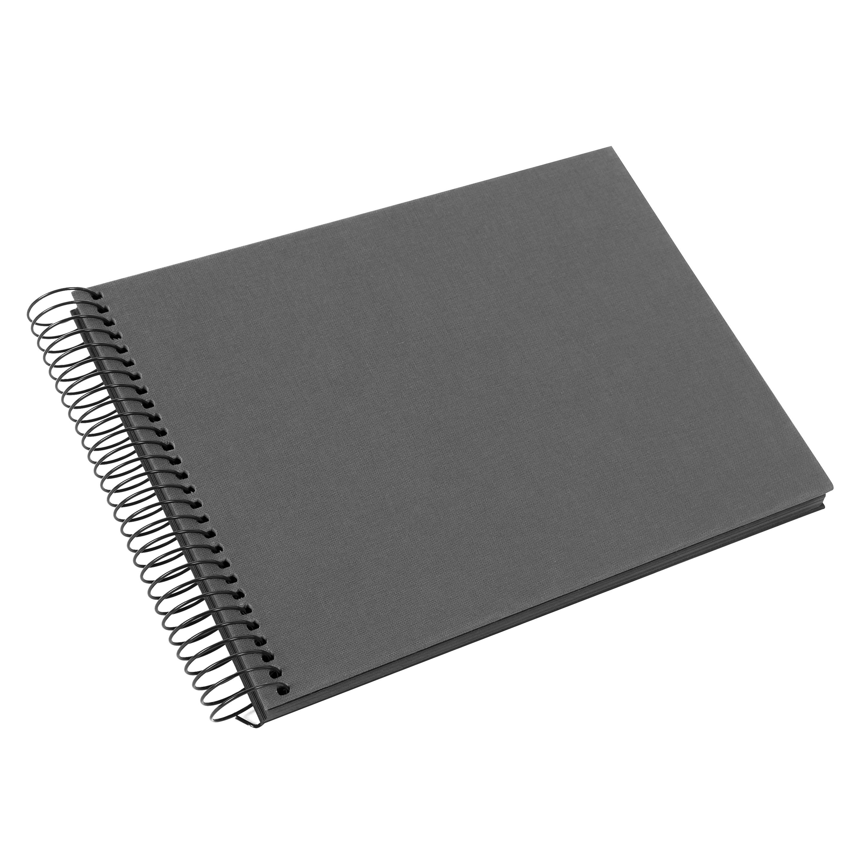 Produktbild goldbuch Spiralalbum Bella Vista grau 24x17cm 40 schwarze Seiten 3 von 6