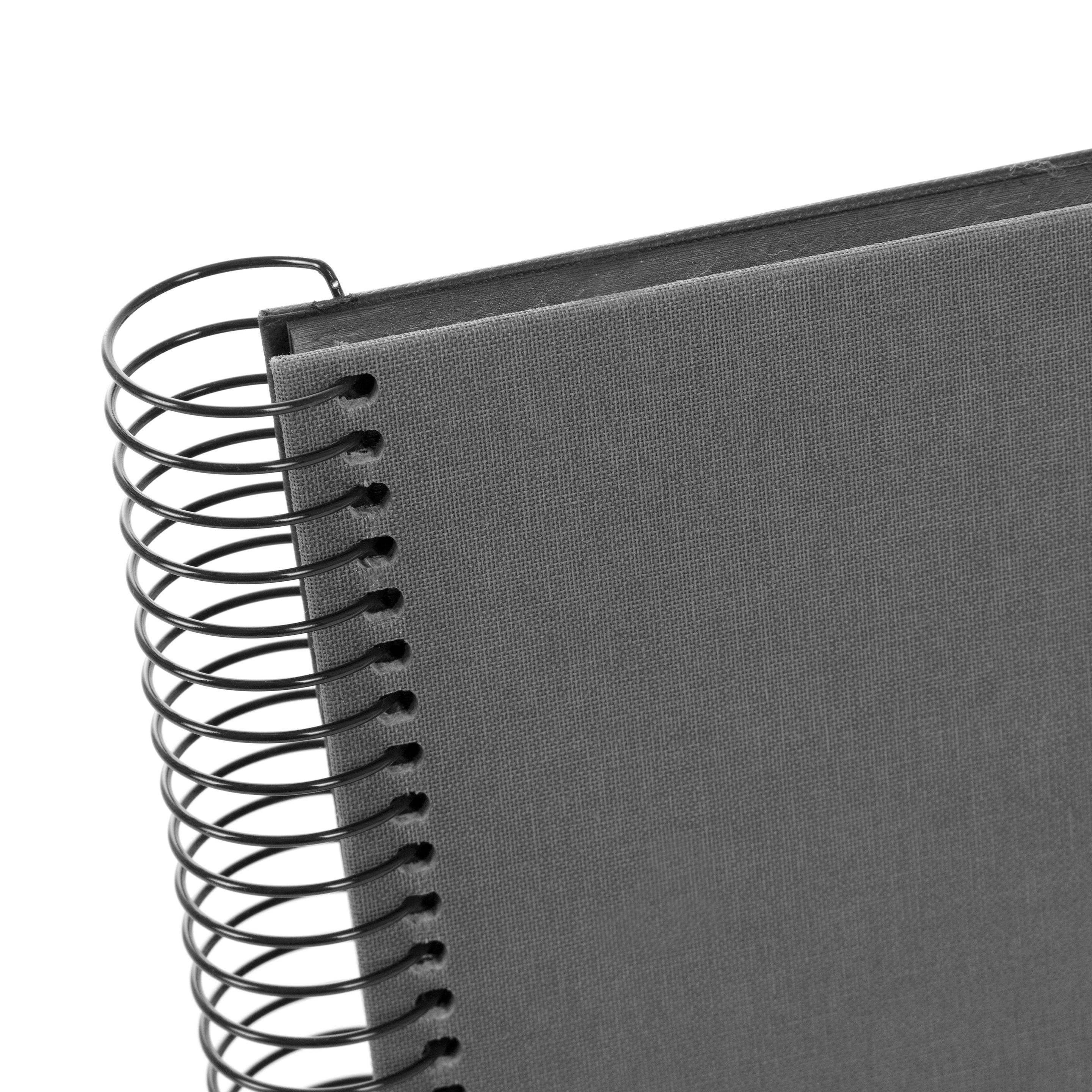Produktbild goldbuch Spiralalbum Bella Vista grau 24x17cm 40 schwarze Seiten 5 von 6