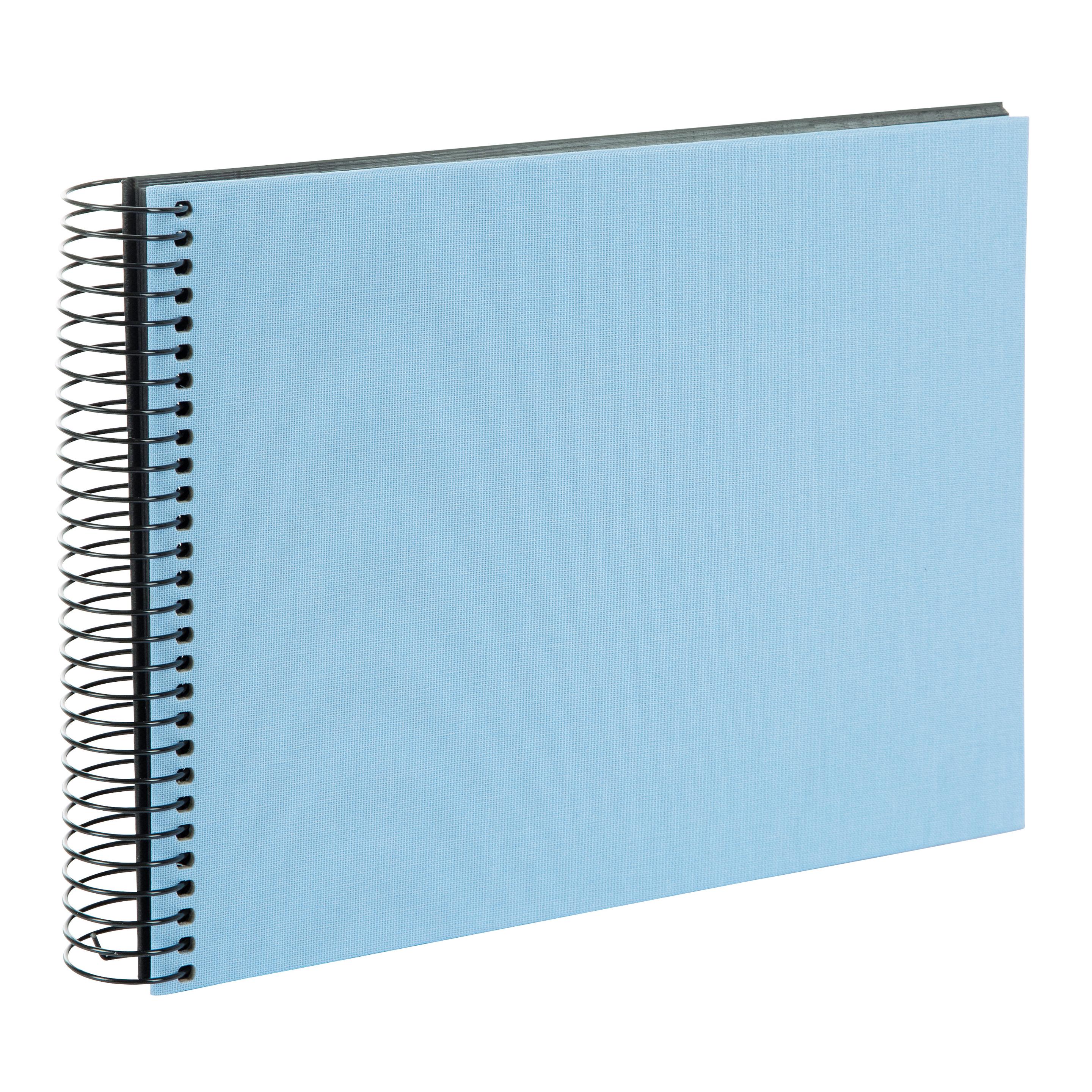 Produktbild goldbuch Spiralalbum Bella Vista himmelblau 24x17cm 40 schwarze Seiten 3 von 5