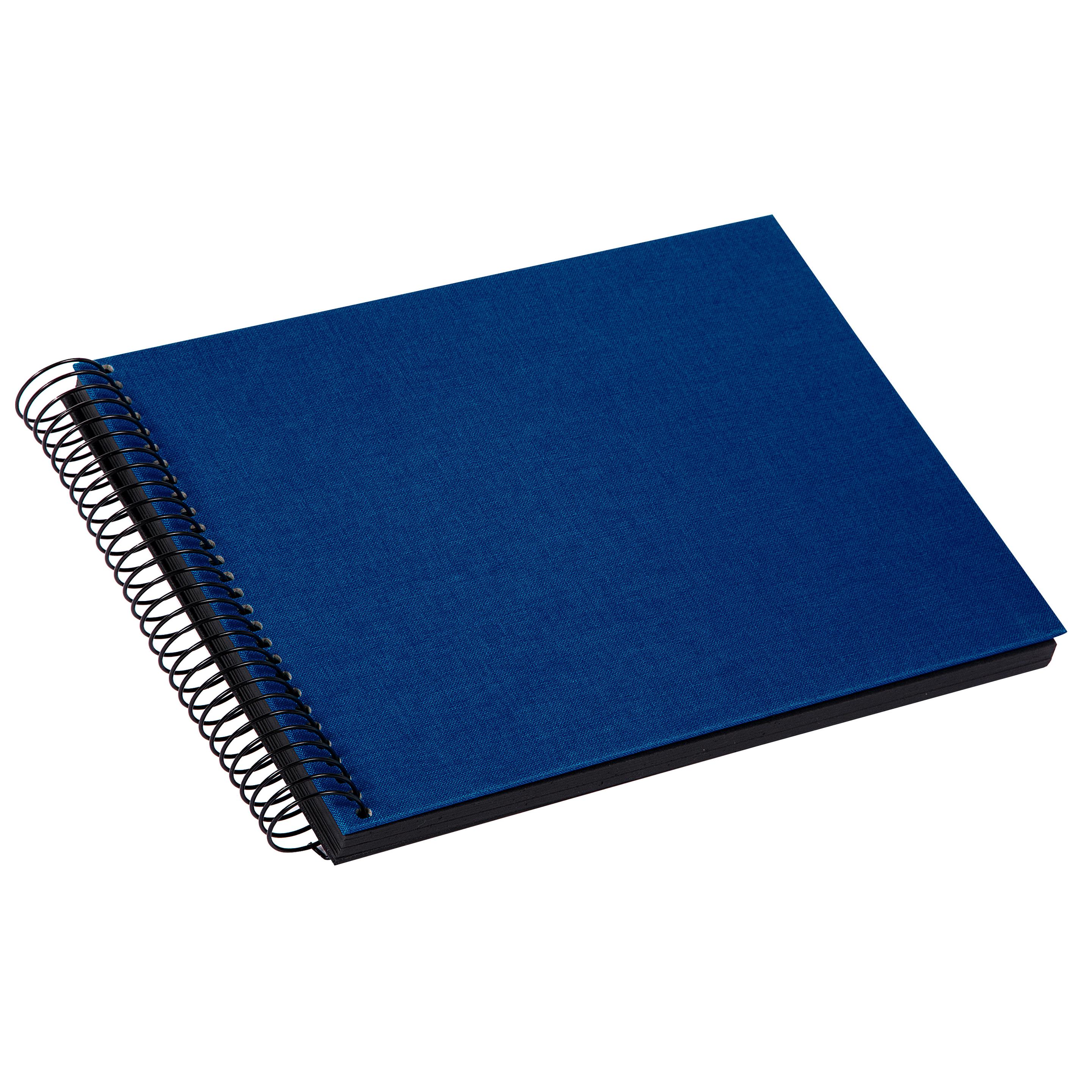 Produktbild goldbuch Spiralalbum Bella Vista blau mit schwarzen Seiten, 17x23 cm 2 von 3