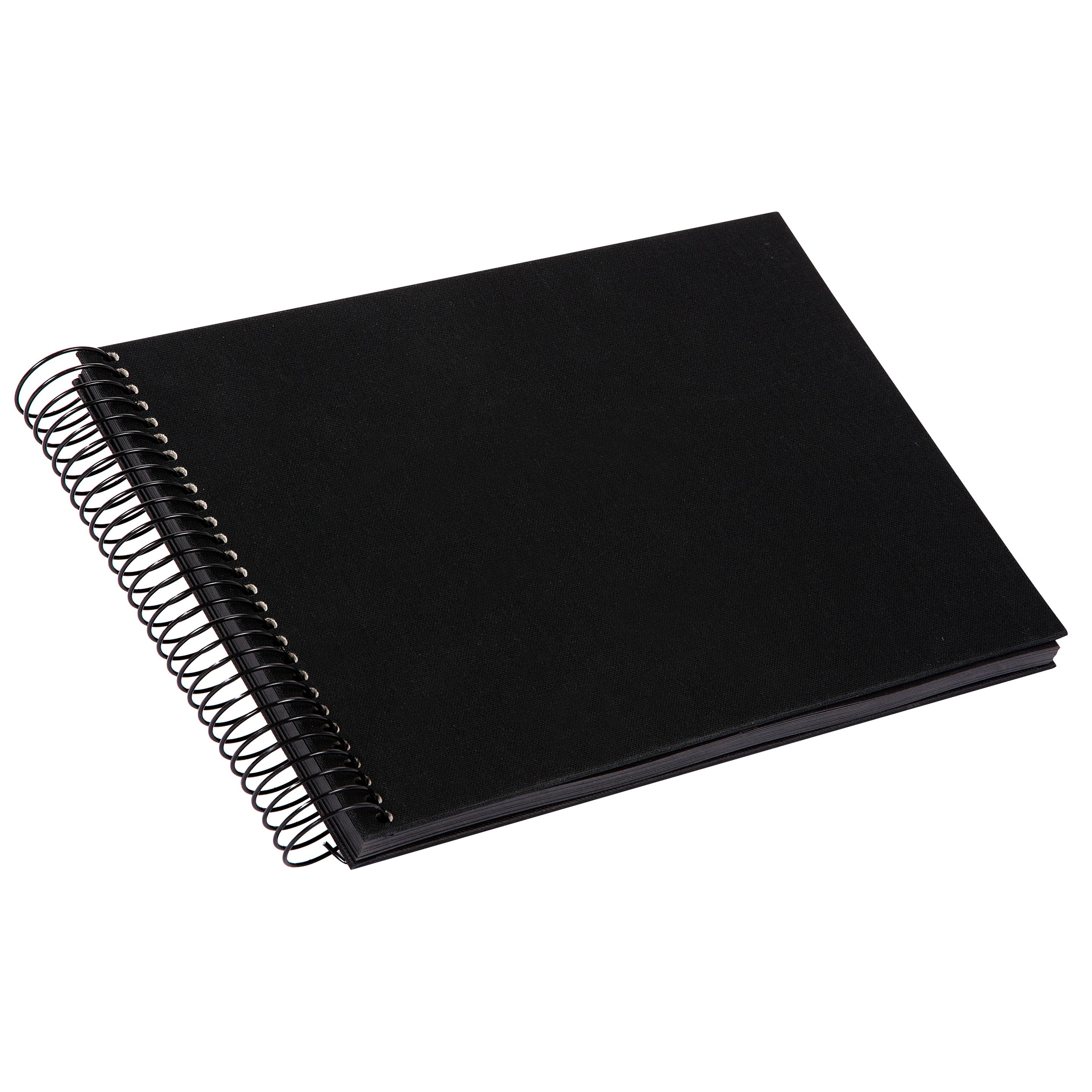 Produktbild goldbuch Spiralalbum Bella Vista schwarz mit schwarzen Seiten, 17x23 cm 2 von 3