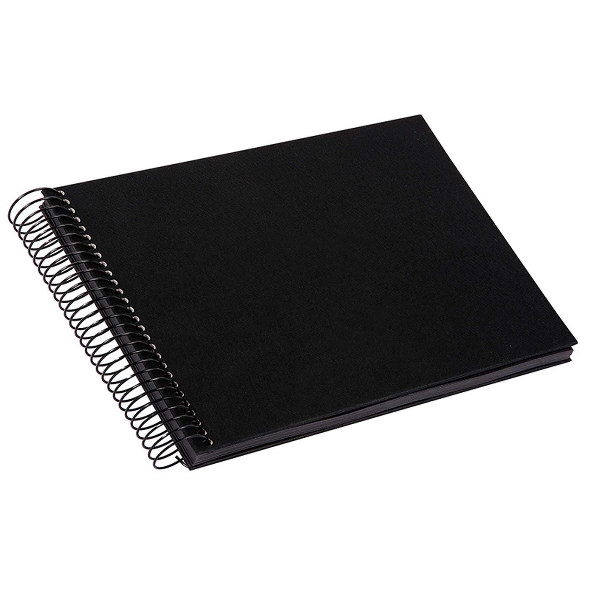 Produktbild goldbuch Spiralalbum Bella Vista schwarz mit schwarzen Seiten, 17x23 cm 3 von 3