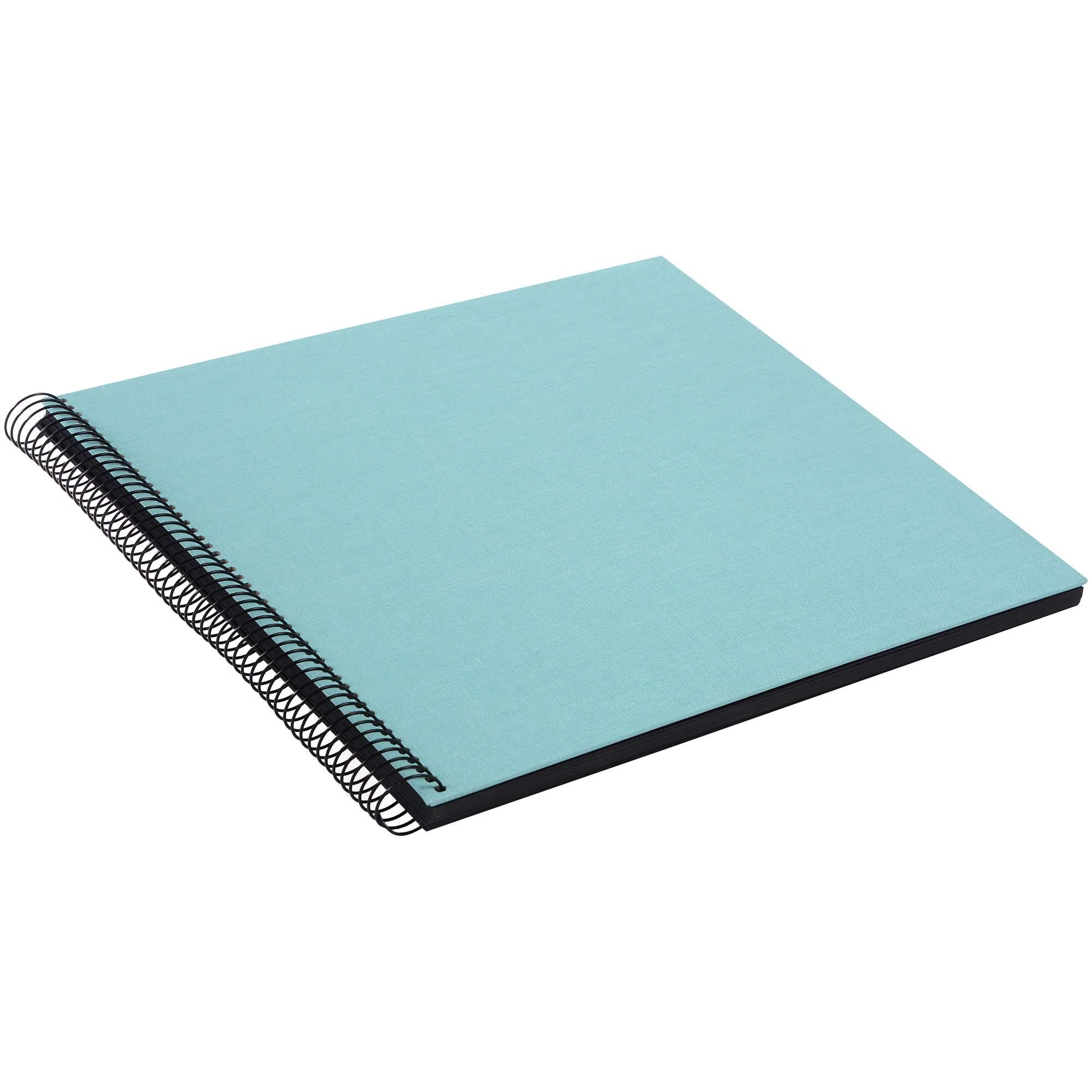 Produktbild goldbuch Spiralalbum Bella Vista aqua mit schwarzen Seiten, 30x34 cm 2 von 3