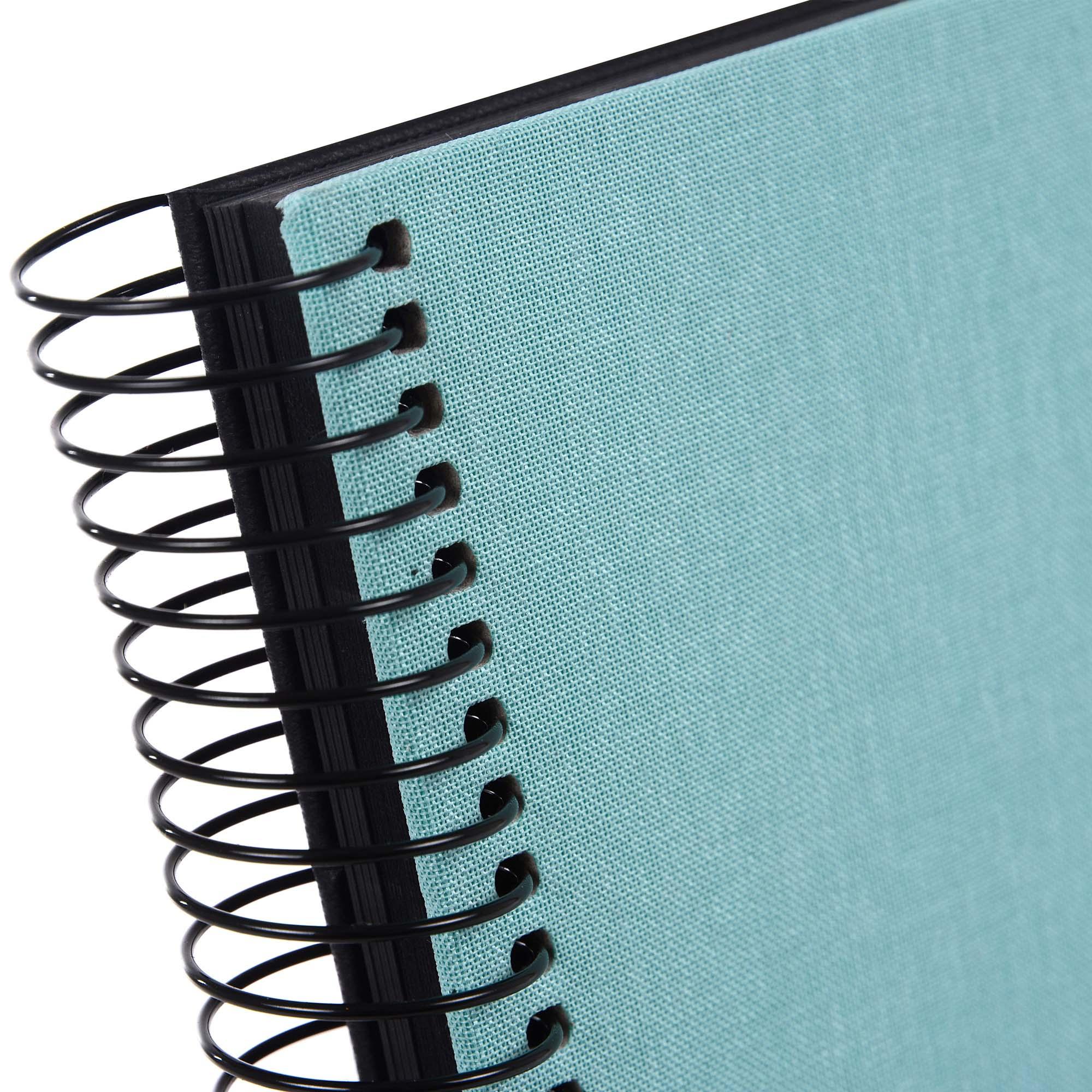 Produktbild goldbuch Spiralalbum Bella Vista aqua mit schwarzen Seiten, 30x34 cm 3 von 3