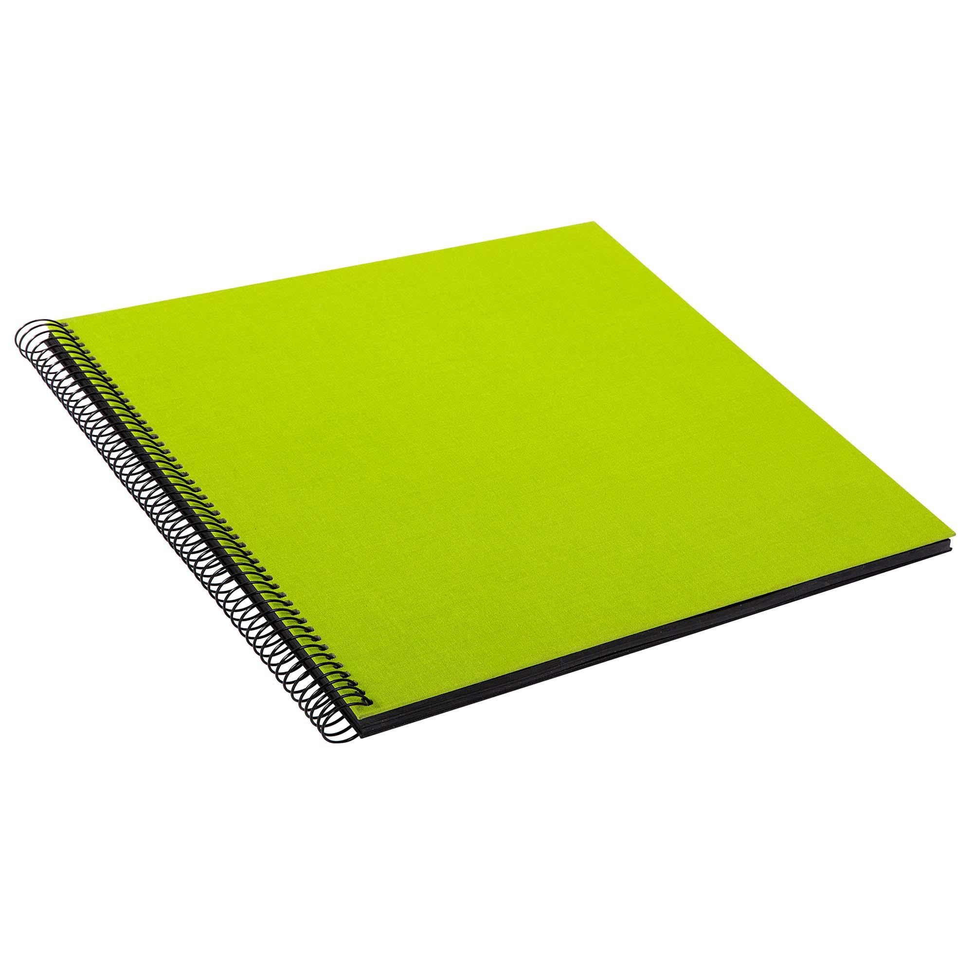 Produktbild goldbuch Spiralalbum Bella Vista grün mit schwarzen Seiten, 30x34 cm 3 von 3