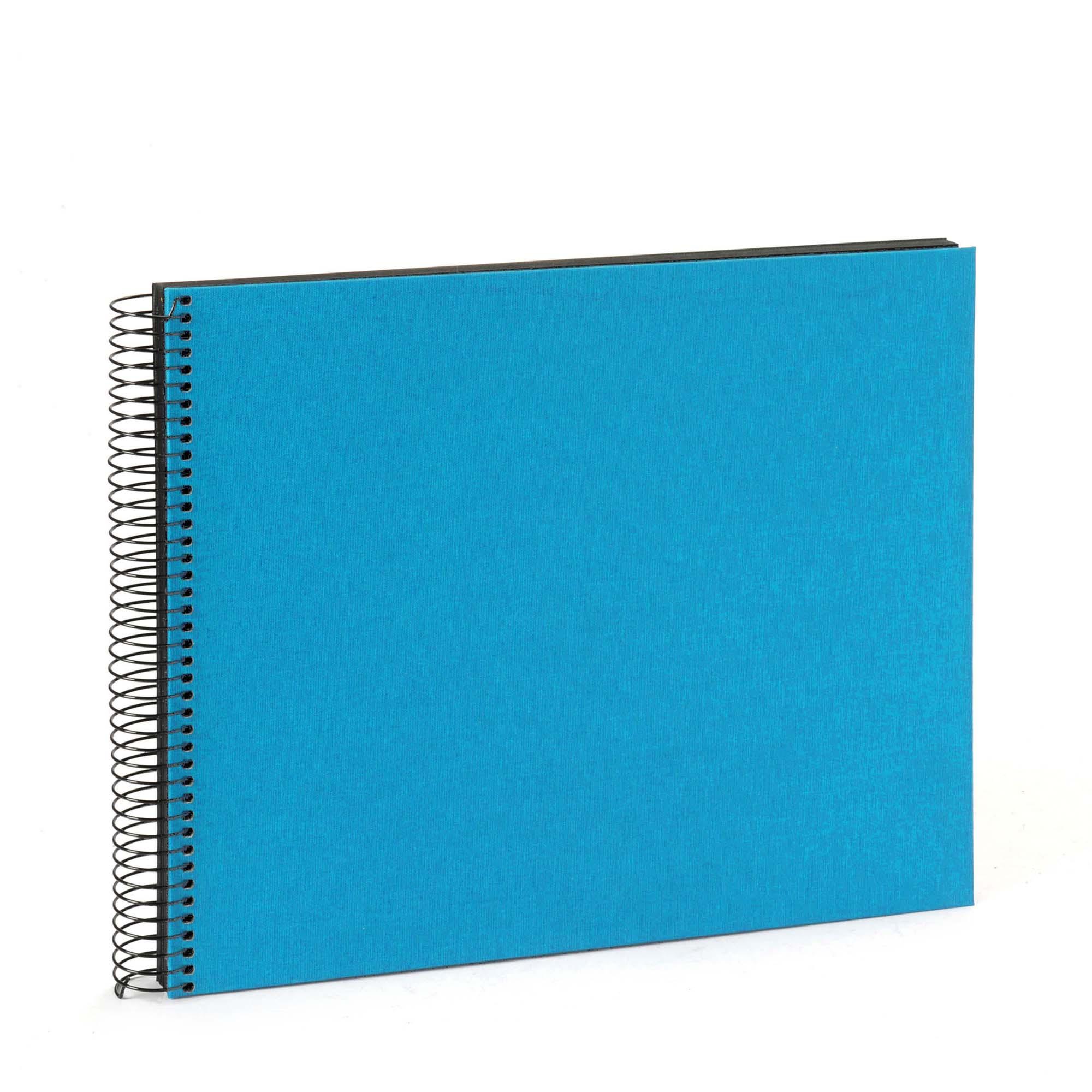 Produktbild goldbuch Spiralalbum Bella Vista türkis mit schwarzen Seiten, 30x34 cm 2 von 3