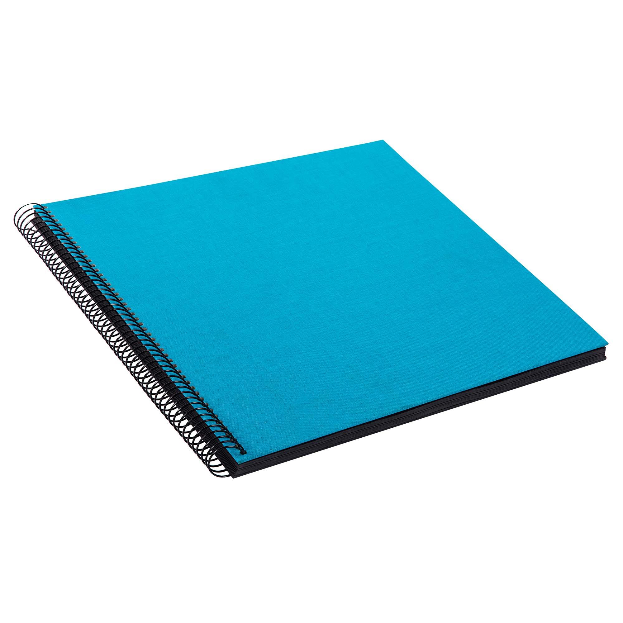 Produktbild goldbuch Spiralalbum Bella Vista türkis mit schwarzen Seiten, 30x34 cm 3 von 3