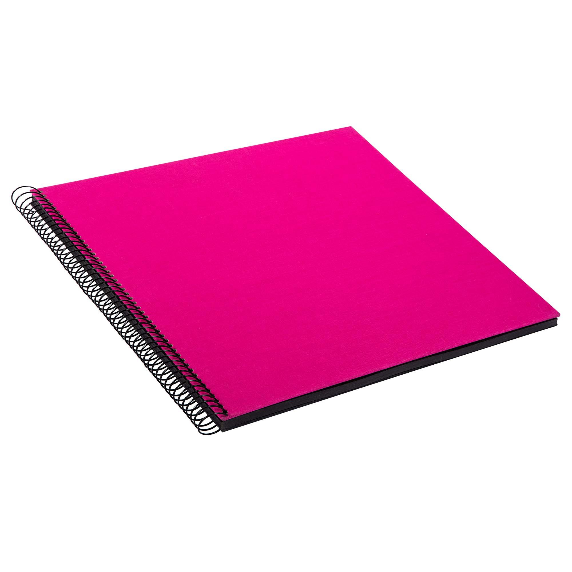 Produktbild goldbuch Spiralalbum Bella Vista pink mit schwarzen Seiten, 30x34 cm 4 von 4