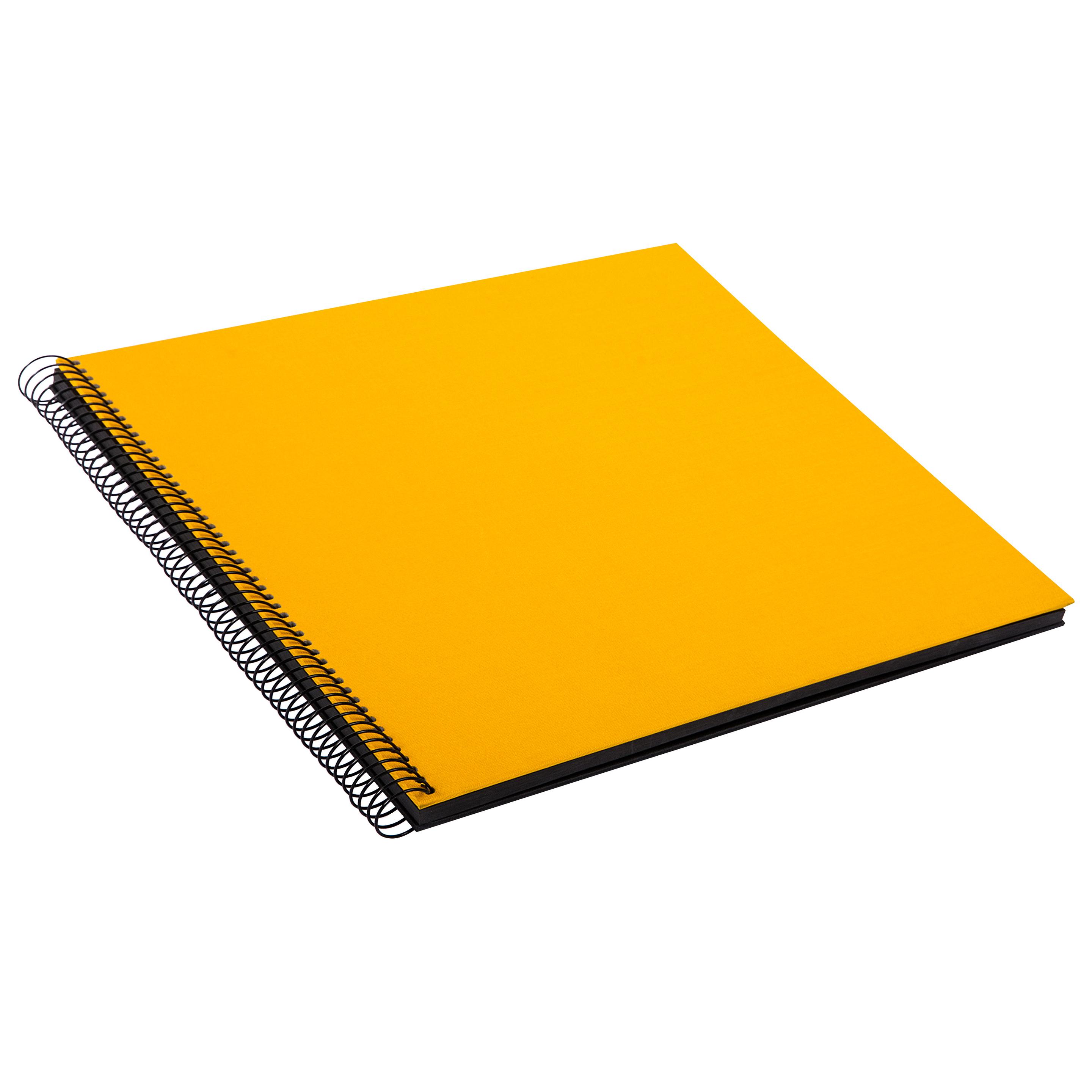 Produktbild goldbuch Spiralalbum Bella Vista gelb mit schwarzen Seiten, 30x34 cm 2 von 3