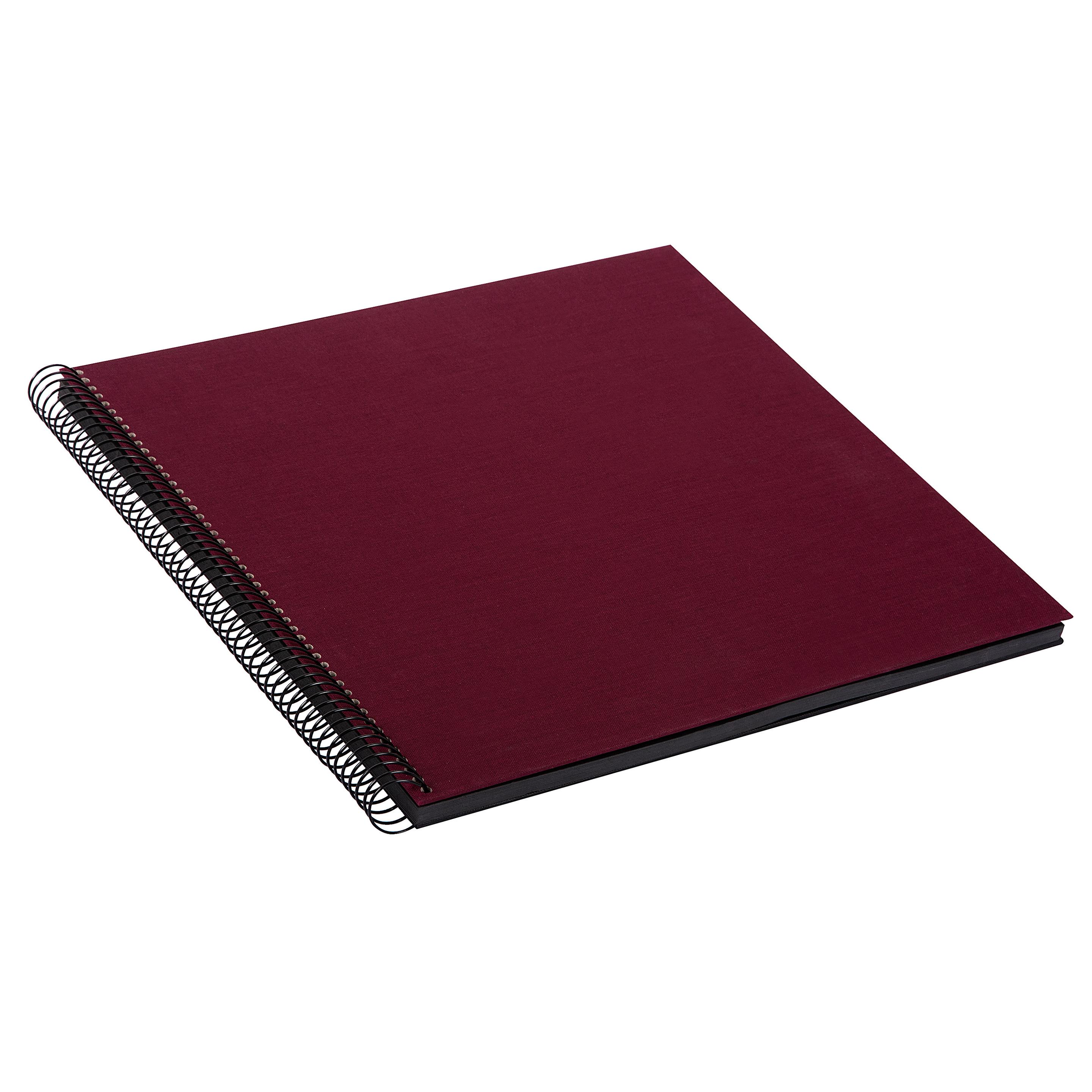 Produktbild goldbuch Spiralalbum Bella Vista bordeaux mit schwarzen Seiten, 30x34 cm 2 von 3