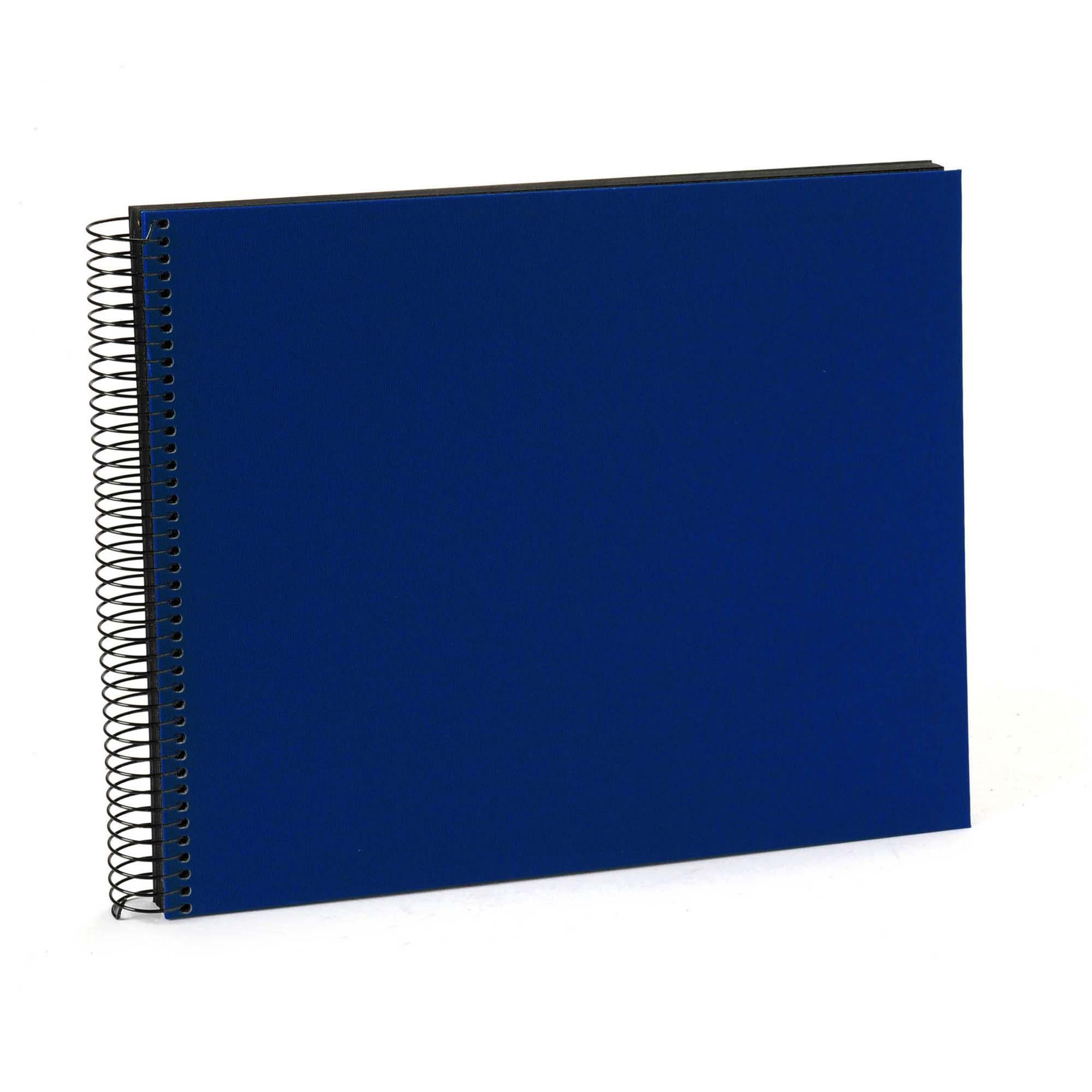 Produktbild goldbuch Spiralalbum Bella Vista blau mit schwarzen Seiten, 30x34 cm 3 von 4